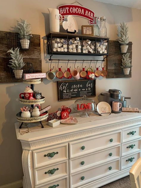 Coffee Buffet Station, Chill Apartment Vibes, Fall House Decor, Chill Apartment, Neutral Halloween Decor, Decor College Apartment, Porch Decor Farmhouse, Beauty Bar Salon, Coco Bar