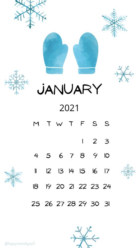 Winter Calendar Design, January Illustration, Graphic Design Calendar, January Planner, Quarterly Calendar, January Wallpaper, Calendar Themes, Small Calendar, Design Calendar