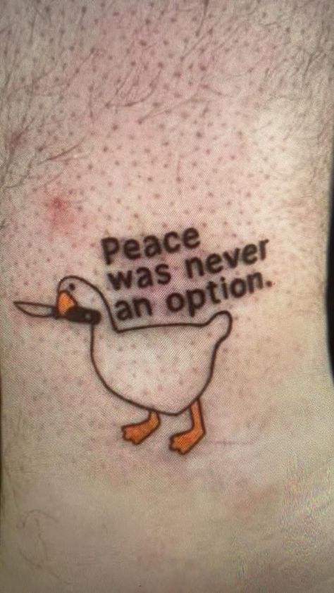 Duck Tattoos, Small Pretty Tattoos, Simplistic Tattoos, Pretty Tattoos, Art Drawings Sketches, Simple Tattoos, Tattoos And Piercings, Infinity Tattoo, Paw Print Tattoo