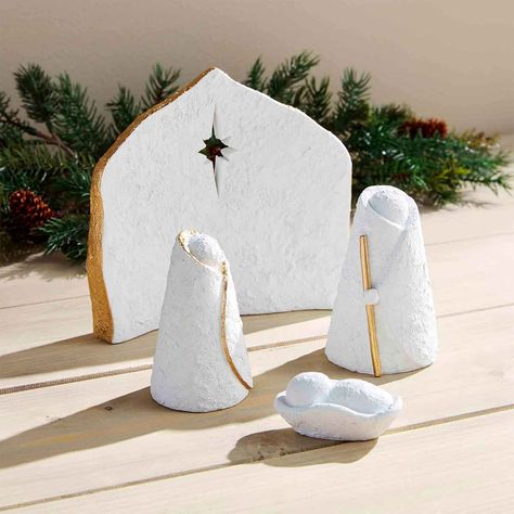 Small nativity set