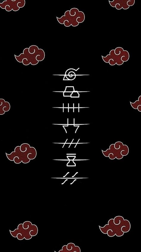 Akatsuki Logo Wallpaper, Naruto Title, Akatsuki Cloud Tattoo, Akatsuki Wallpapers, Akatsuki Logo, Brick Wallpaper Iphone, Naruto Symbols, Naruto Uchiha Clan, Akatsuki Wallpaper