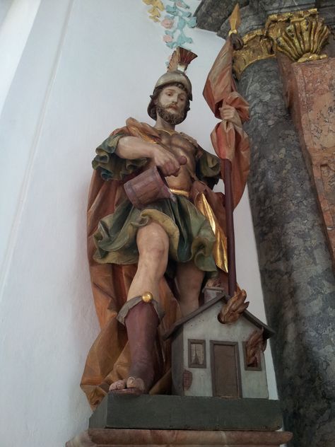 St. Florian in Bad Birnbach Saint Florian, St Florian, Anatomy References, Anatomy Reference, Anatomy, Soldier, Greek Statue, Tattoo Ideas, Statue