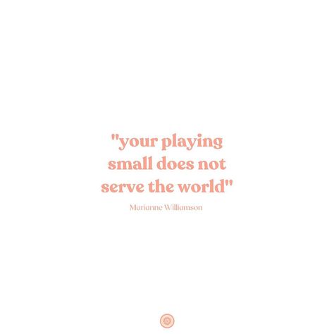 Peachyality on Instagram: “Stop playing small and show up as the person you know deep down inside you are. Magical, powerful, brave, resilient, courageous, and heart…” Stop Playing Small Quotes, Playing Small Quotes, Show Up Quotes, Small Quotes, Up Quotes, Deep Down, Mind Body Soul, 2024 Vision, Body And Soul