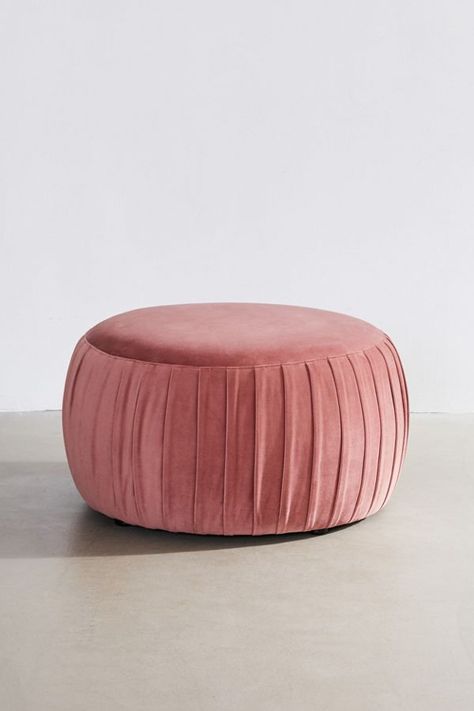 Urban Outfitters’ Spring 2019 Furniture Collection: Ellie Velvet Ottoman Coffee Table Pouf, Urban Outfitters Furniture, Apartment Shopping, Cheap Patio Furniture, Ideal House, Spring Furniture, Poufs & Ottomans, Velvet Ottoman, Ottoman Coffee