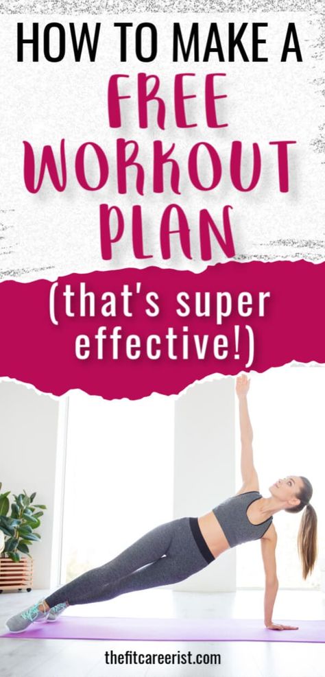 You don't need an expensive gym membership or even a paid program to get in shape. This free workout plan is perfect for beginners or for those who are looking for HIIT strength training exercises, and it utilizes this free multipurpose app! Weekly workout plan to tone. #freeworkoutplan #fitnesshacks #exercisetips Workout Plan To Tone, Hiit Workout Plan, Effective Workout Plan, Strength Training Exercises, Free Workout Plans, Fitness Hacks, Workout List, Plyometric Workout, 15 Minute Workout