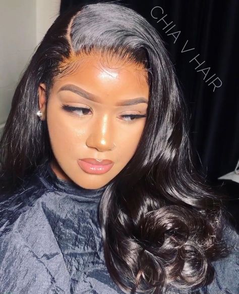 👩🏽👱🏽‍♀️ Lace Front Hairstyles, Wigs Black Hair, Front Hairstyles, Lace Wig Glue, V Hair, Wig Store, Frontal Hairstyles, Short Black Hairstyles, Black Wig