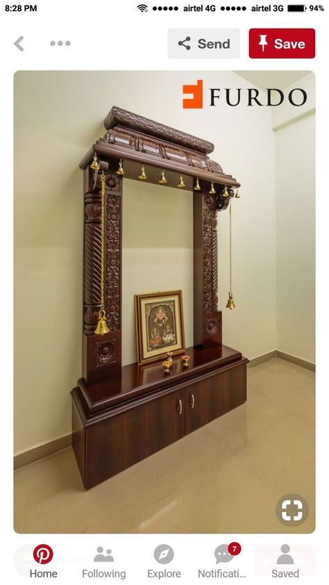 Pooja Shelf, 2023 Home Interior, Temple Ideas, Judge Quotes, Prayer Altar, Sew Machine, Puja Ghar, Temple Room, Pooja Door Design