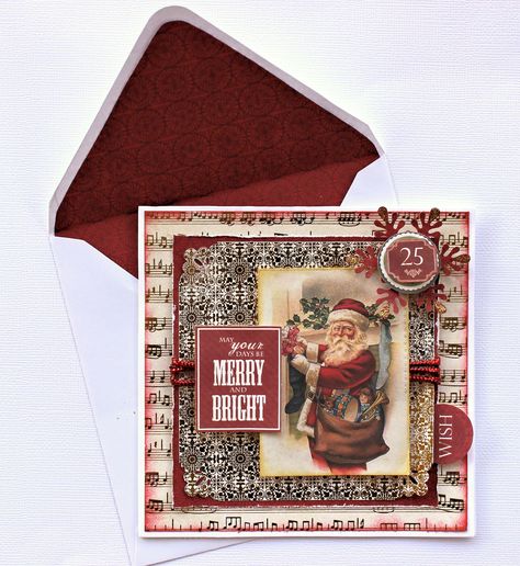 Kaisercraft Scrapbooking, Kaisercraft Cards, Merry Mail, Tag Cards, Recycled Cards, Christmas Card Inspiration, Beautiful Christmas Cards, Xmas Card, Label Tag