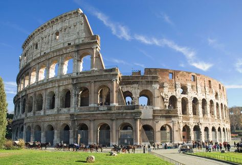 Colosseum | Definition, Characteristics, History, & Facts 7 Wonders Of World, Battlefield Of The Mind, Famous Structures, Greek Empire, Towns In Italy, College Of Architecture, New Seven Wonders, Bella Roma, Ancient Mediterranean