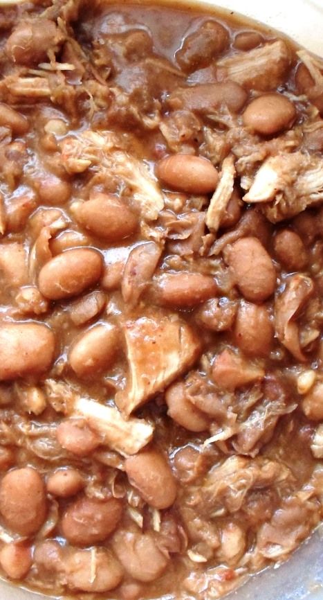 Beans And Pork Recipes, Pork Beans Recipe Slow Cooker, Pork Roast And Beans Crock Pot, Pork And Beans Crockpot, Crock Pot Pork And Beans, Pork And Bean Stew, Slow Cooker Pork And Beans, Pork And Beans Recipe Crockpot, Pork Chops And Beans