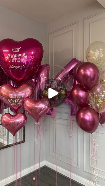 LONDON BALLOONS - ВОЗДУШНЫЕ ШАРЫ ЛОНДОН on Instagram: "🎈✨ Make Every Moment Magical with Personalized Balloons! ✨🎈

Surprise your loved ones with a touch of personalized charm! Just like Margaryta, whose eyes lit up with joy when she woke up to find these stunning balloons waiting for her 14th birthday. 💖🎉

Our personalized hearts and bubble balloons add an extra special touch to any celebration, making birthdays unforgettable and spreading smiles all around! 😊✨

Order now and let us create beautiful memories for your loved ones too! 🌟🎈

#PersonalizedBalloons #BirthdaySurprise #SpecialMoments #SpreadJoy" Personalized Balloons, Bubble Balloons, 14th Birthday, Waiting For Her, Beautiful Memories, April 16, Birthday Surprise, Wake Up, Light Up