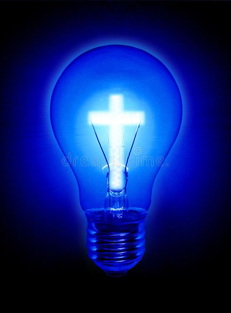 Religion Cross Light Bulb. A light bulb and a cross with a blue tone , #spon, #Light, #Bulb, #Religion, #Cross, #light #ad Light Blue Cross Wallpaper, Light Bulb Wallpaper, Light Bulb Photo, Blue Light Bulb, Light Bulb Vector, Background Images For Editing, Shimmer Lights, Travel Illustration, Blue Tones