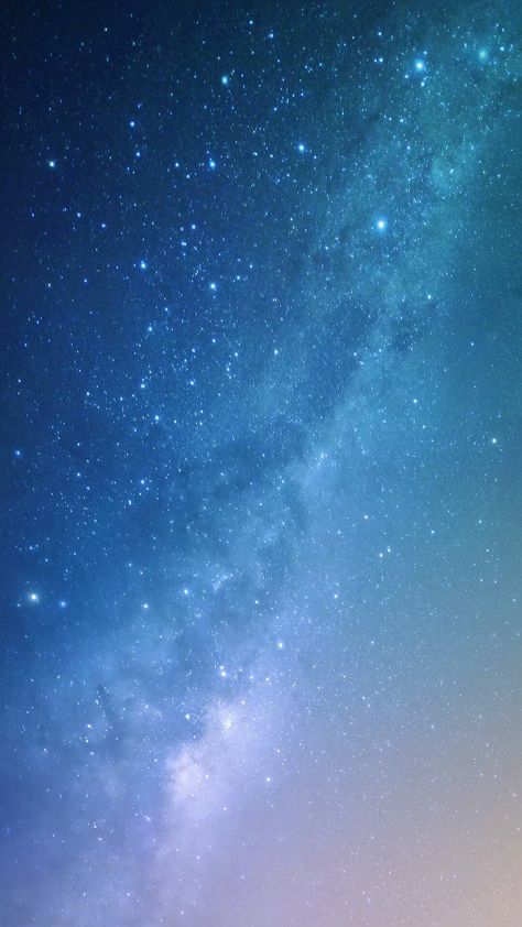 Milky Way Iphone Wallpaper, Universe Background Galaxies, Galaxy Wallpaper Blue, Milky Way Aesthetic, Blue Galaxy Background, Blue Star Background, Blue Space Background, Blue Sky With Stars, Blue Sky Night