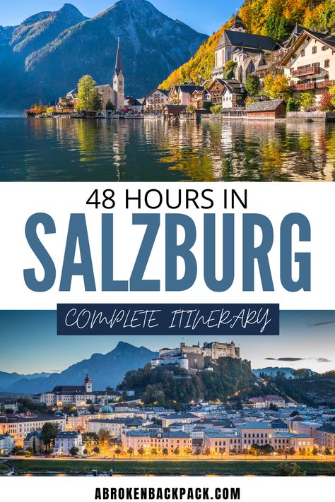 Wondering how many days in Salzburg for your visit? ✔ Make the most of Salzburg in 2 days.✔ Featuring the best things to do. Salzburg Austria Winter, Salzburg Christmas, Salzburg Travel, Sound Of Music Tour, Austria Winter, Austria Travel Guide, Austria Salzburg, Christmas In Europe, Visit Austria