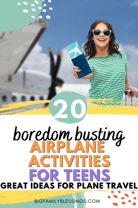 If you are looking for what to do on a plane for a teenager, this list of plane activities for teens is a great place to start! Airplane Activities for Teens Plane Activities For Adults, What To Do On The Plane, What To Do On A Plane, Airplane Entertainment, Kids Airplane Activities, Plane Activities, Packing List Kids, Hawaii Vacation Tips, Airplane Carry On