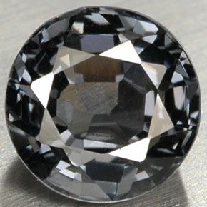 Blue Grey Spinel - the kinds of gems we LOVE to play with. Gemstone Reference, Grey Quartz, Gray Gemstones, Beautiful Gemstones, Spinel Gemstone, Pretty Rocks, Colored Gems, Minerals And Gemstones, Rocks And Gems