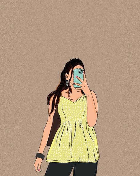 Myself❤️ . . Art by @o_adapilla 💟 Follow for more😇 . . #selflove #selfquotes #aesthetic #love #girlthings #artist #illustration #doc_sparkling #o_adapilla #explore #india #instagram Desi Cartoon, Girly Cartoons, Smartwatch Faces, Closet Design Plans, Kerala Engagement Dress, Faceless Illustration, Girly Illustration, Cute Hijab Cartoon Wallpaper, Girl Animation