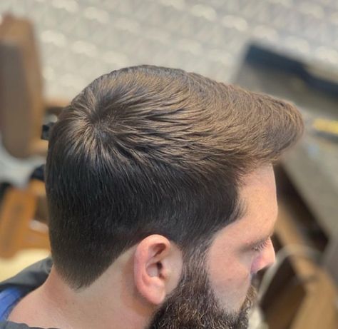 Normal Hairstyle For Men, Normal Haircut For Men, Normal Haircut, Modern Mullet Haircut, Buzz Cut With Beard, Short Hair With Beard, Older Mens Hairstyles, Low Fade Haircut, Gents Hair Style