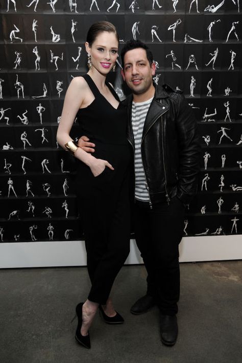 Coco Rocha and James Conran. See 18 more celebrity ladies who are taller than the leading men in their lives. Hey Shawty, Short Kings, Tall Girl Short Guy, Short Guy, Leading Men, Maternity Gown, High Fashion Photography, Vogue China, Vogue Japan