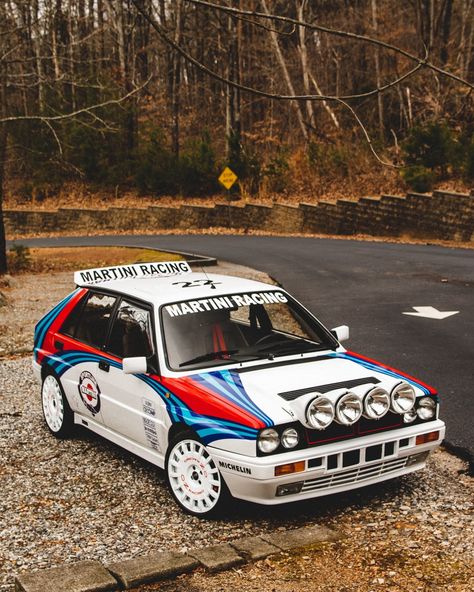 You Know You Want This 1989 Lancia Delta Integrale 16V | Carscoops Retro Rally, Vintage Racing Poster, Lancia Delta Integrale, Car Livery, Wrc Rally, World Rally Championship, Car Dream, Vehicle Reference, Michelin Tires