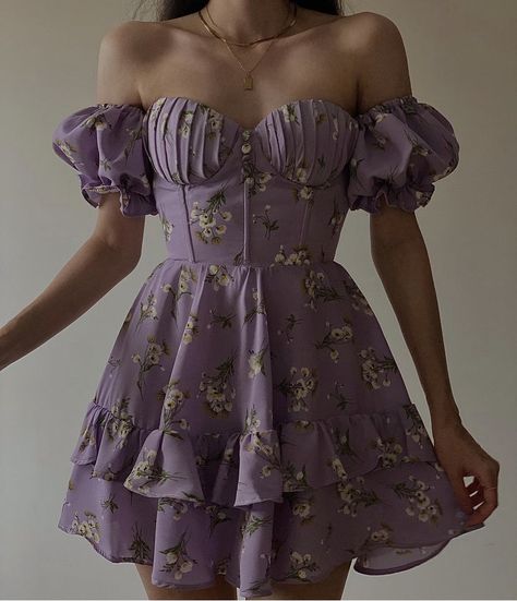 Cute Purple Dress, Prom Dress Short, Mini Frock, Rapunzel Dress, Fitted Sheath Dress, Aesthetic Dress, Fashion World, Dress Prom, First Choice