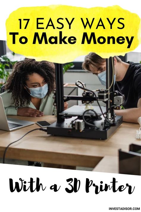 How To Make Money With 3D Printer | Make Money From Home. How To Make Money With a 3D Printer. #homebuz, #homesidegig. How To Make Money 3D Printing. Profitable thing to make with a 3D printer. Can you make money in 3D printing? #3dprinting, #3dprinter, #3dsidehustles, #3dprintersidegig #makemoneyfromhome Remote Jobs No Experience, Making Money Teens, Easy Ways To Make Money, 3d Printing Business, Keep It To Yourself, Jobs For Teens, Diy Money, 3d Printing Projects, Money Making Jobs