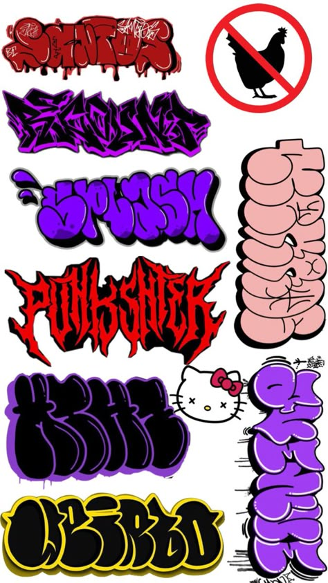 Fonts Calligraphy Alphabet, Lettering Fonts Graffiti, Typography Graffiti, Free Graffiti Fonts, Graffiti Supplies, Fonts Graffiti, Alphabet Graffiti, Cool Graffiti, Graffiti Ideas