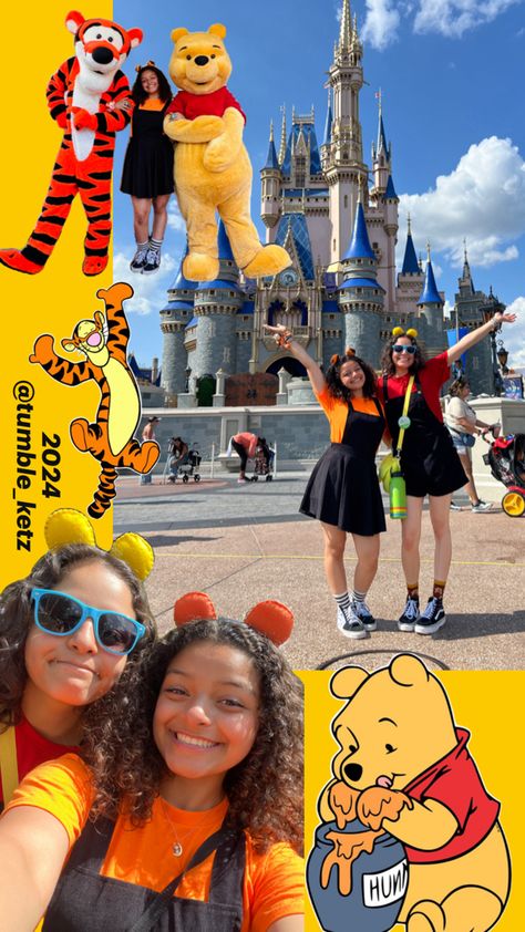 Tigger Outfit, Winnie the Pooh outfit, Disney bound, Disney outfit, magic Kingdom, Disney Tigger Outfit, Winnie The Pooh Outfit, Outfit Disney, Disney Outfit, Disney Outfits, Tumbling, Winnie The Pooh, Disney