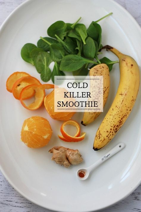 Cold Killer Smoothie to fight the sniffles Healing Smoothie, Frozen Bananas, Ginger Recipes, Good Smoothies, Strawberry Smoothie, Cold Remedies, Cayenne Pepper, Smoothie Shakes, Frozen Strawberries