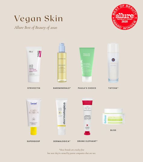 Find out which award-winning skincare products of 2020 is cruelty-free and vegan! Vegan Face Products, Diy Hand Scrub Recipe, Hand Scrub Diy, Vegan Skincare Routine, Vegan Skincare Products, Korean 10 Step Skin Care, Toxic Skincare, Free Skincare, Plant Based Skincare