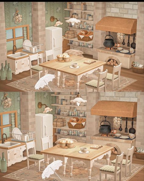 Acnh Paradise Planning Cafe, Animal Crossing Cottagecore House, Cottagecore Interior, Acnh Hhp, Town Inspiration, Cottagecore Ideas, Cottagecore Animal Crossing, Acnh Cottagecore, Animal Crossing 3ds