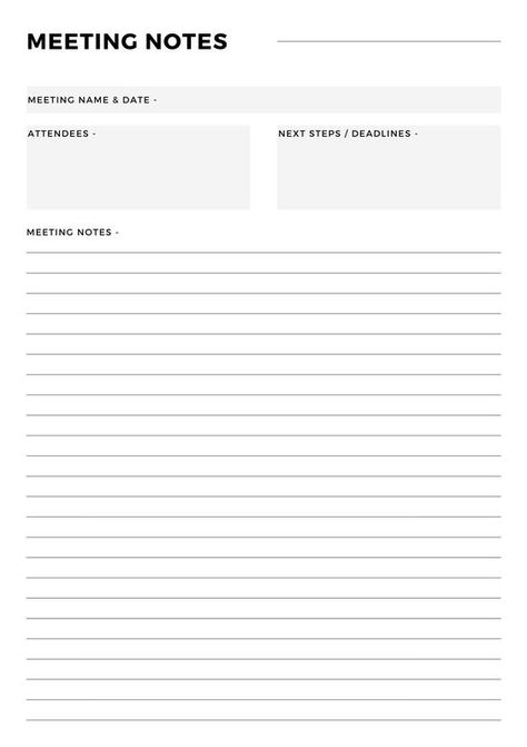 Meeting Minutes Planner Sheet - Templates by Canva Meeting Preparation Template, Meeting Notes Template Free, Minutes Of Meeting Template, Minutes Of Meeting Sample, Meeting Minutes Template, Meeting Notes Template, Meeting Minutes, Meeting Agenda Template, Sheet Template