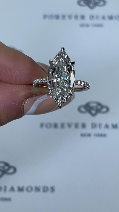 Pin on Custom Handmade Engagement Rings Marquise Engagement Ring, Big Engagement Rings, Dream Wedding Ring, Marquise Diamond Engagement Ring, Cute Engagement Rings, Future Engagement Rings, Handmade Engagement Rings, Dream Engagement, Dream Engagement Rings