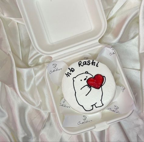 Ice Bear Cake, Bento Cakes, Bear Cake, Ice Bear, Ice Bears, Bento Cake, Bear Cakes, Lunch Box, Cake