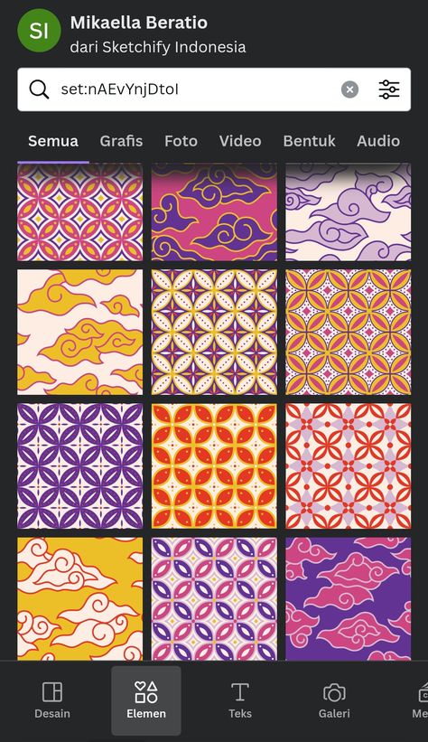 Batik Poster, Batik Drawing, Canva Free Elements, Poster Art Ideas, Corak Batik, Pattern Batik, Keyword Elements Canva, Alphabet Photos, Batik Motif