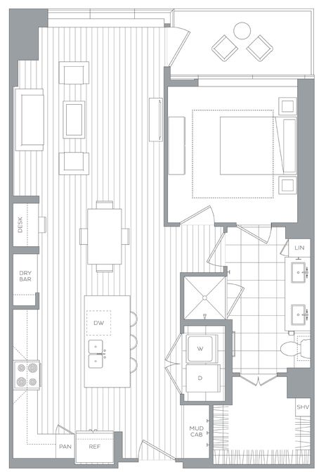 High Rise Living, Suite Layout, River Oaks Houston, High Rise Apartment, One Bedroom Apartments, Bed High, Houston Skyline, High Rise Apartments, Penthouse Suite