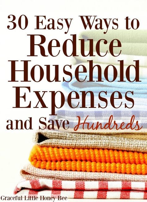 30 Easy Ways to Reduce Household Expenses and Save Hundreds Faire Son Budget, Household Expenses, Money Frugal, Best Money Saving Tips, Living On A Budget, Changing Habits, Budget Saving, Frugal Tips, Frugal Living Tips