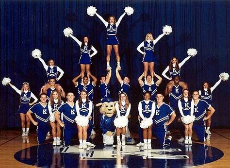 kentucky wildcats 1998 | 2003 Championships - The Streak Ends: Cheerleaders Runners-Up at ... Cheerleading Picture Poses, Cheerleading Photos, College Cheerleading, Cheer Workouts, Cheer Poses, Cheerleading Pictures, Big Blue Nation, Uk Wildcats, Cheerleader Girl