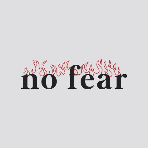 Face Your Fears Tattoo, Fear Is The Mind Killer Tattoo, No Fear Tattoo, Fear Tattoo, No Fear, Skin Makeup, Mindfulness, Tattoos, Quick Saves