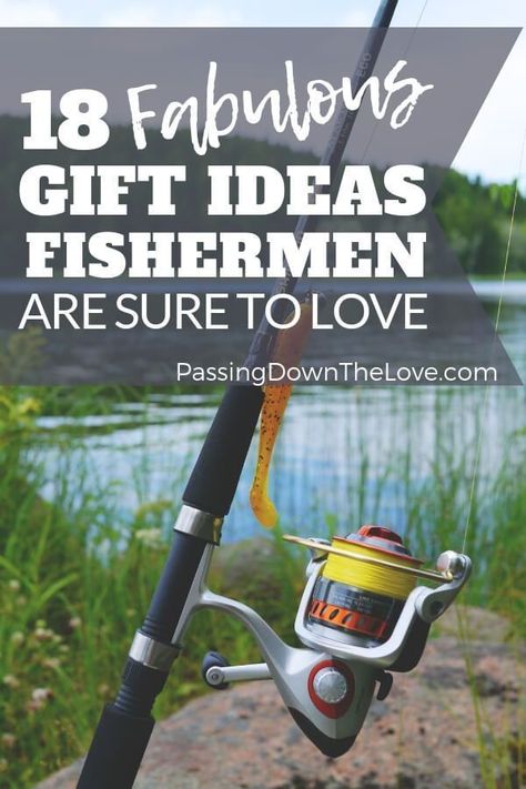 The fishermen on your list are sure to love any of these fishing gifts. There are items here that would make perfect gifts for a fisherman of any type.  #gifts #fishermen Ldr Gifts For Him, Diy Fishing Gifts, Bday Gifts For Him, Surprise Gifts For Him, Special Gifts For Him, Thoughtful Gifts For Him, Romantic Gifts For Him, Birthday Ideas For Her, Diy Gifts For Him