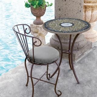 Tableware - Servingware | Iron Accents Wrought Iron Chairs Outdoor, Small Back Porches, Mosaic Patio, Mosaic Patio Table, Tiles Garden, Bistro Chairs Outdoor, Iron Chairs, Mosaic Tables, Mosaic Furniture