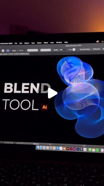 Wilson Wings on Instagram: "Blend tool in #adobeillustrator ✨after the last tutorial , I received many messages that my video is quite fast, so I decided to create another, more understandable 💙🫶  . . . By -  julpart.design . . . #adobe #blendtool #illustrator #illustratorsoninstagram  #illustratör #illustratortutorial #illustratortips #adobeillustratordraw #adobeillustratortutorial #adobeillustrators #tipsandtricks #designtips #design #graphicdesign #graphicdesigner #vector #grafiktasarım #графічнийдизайн #графічнийдизайнер" Adobe Illustrator Blend Tool, Blend Tool Illustrator Tutorials, Blend Tool Illustrator, Illustrator Techniques, Fast Illustration, Illustrator Hacks, Blend Tool, Adobe Illustrator Draw, Blending Tools