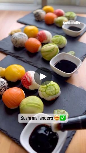 3.4K views · 5.3K reactions | Homemade Sushi Balls posted by @sistersdeal
🎥 @_mary_yakovenko_  Tag someone who needs to see this and don’t forget to save.

Eco-friendly cling film made from natural sugar cane bagasse.

#sushitowers #sushi #salad #easyrecipes #fingerfood #veggie #typ #foryoupage
#foryou #inspiration #streetfood #münchen #koln #instareels #alaçati #yaliçapkini #viralvideos #avocado #instagood #veggies #lachs #cucumber #sushilovers #ankara #hamburg #berlin #izmir #trending #vegan #bonn | Sushi Tower® | sistersdeal · Original audio Sushi Tower, Sushi Balls, Sushi Ideas, Sushi Salad, Homemade Sushi, Asian Foods, Cling Film, Sugar Cane, Natural Sugar