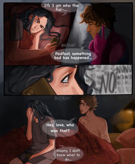 Mita.mkt | All pages + bonus art with black brothers fluff🌟 Jegulus Spider-Man au comic🕸️ I rendered first page cause my skill improved for six… | Instagram Marauders Jegulus, Sirius X, Black Brothers, Harry Hermione, Harry Potter Parody, Marauders Fan Art, Brothers Art, Regulus Black, All The Young Dudes