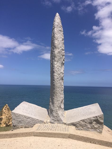 Pont du Hoc ~ Normandy ~ France ~ A famous battle was fought and won by the Americans near the Omaha and Utah beaches.  A decisive victory won at great peril to those involved. Utah Beach, French Trip, Normandy Landings, D Day Normandy, Normandy Beach, Normandy France, Wwii Photos, Best Vacation Destinations, Visit France