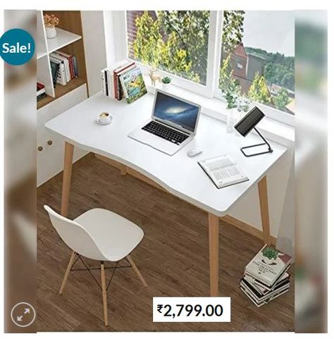 Buy Smart Study Table for Modern Homes online India Antique Wooden Desk, Study Desk Modern, Multi Purpose Office, Simple Writing Desk, Nordic Style Home, Modern Computer Desk, Pc Table, Table Office, Solid Wood Desk