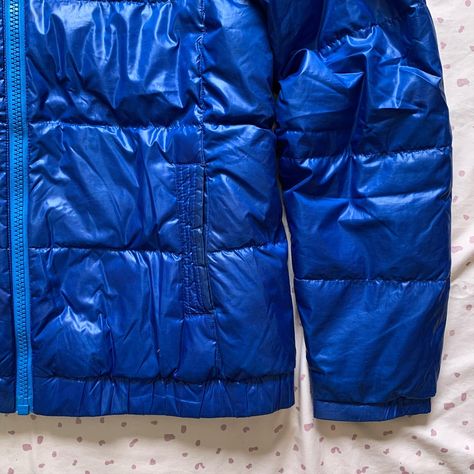 ���💙 OG ADIDAS puffer jacket size S 3500 da. Blue Nylon Sporty Puffer Jacket, Prada Blue Puffer Jacket, Functional Blue Puffer Jacket With Pockets, Blue Nylon Puffer Jacket With Padded Collar, Blue Nylon Puffer Jacket, Puffer, Adidas