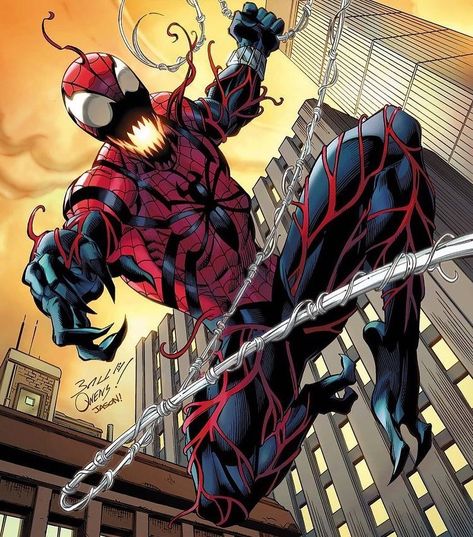 Spider Carnage, Absolute Carnage, Carnage Marvel, Whatsapp Wallpapers Hd, Mark Bagley, Symbiotes Marvel, Scarlet Spider, Deadpool 3, Spiderman Artwork