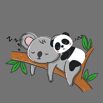 Panda And Koala, Plastic Stickers, Cute Clay, Miss You, Koala, Black Backgrounds, Science Poster, Stranger Things Fanart, Sticker Design