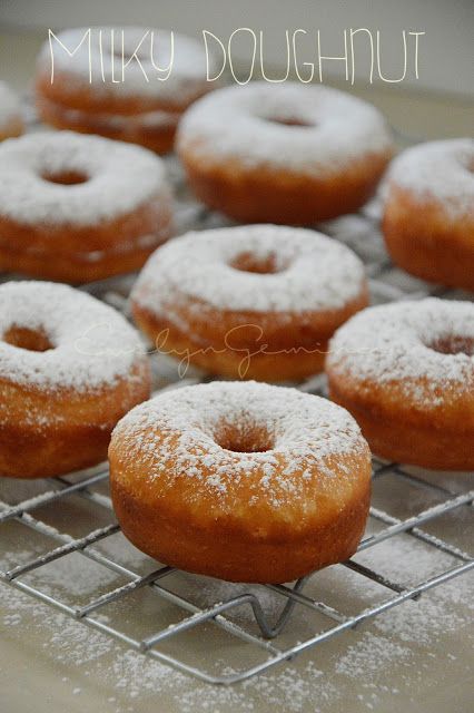 I POSE DESSERTS...: MILKY DOUGHNUT Milky Doughnut, Doughnut Recipe, Donuts, Flour, Quick Saves, Design